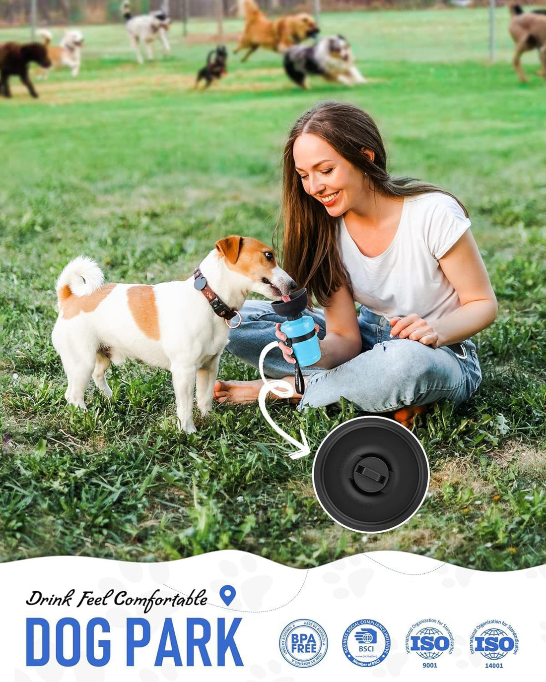 Portable Dog Water Bottle