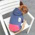 Pug Clothes Hoodies for Dogs Puppy French Bulldog Frenchie English Boston Terrier Bully Pitbull Sweatshirt Sweater Clothing Cold Weather Winter Coats - Navy/Small