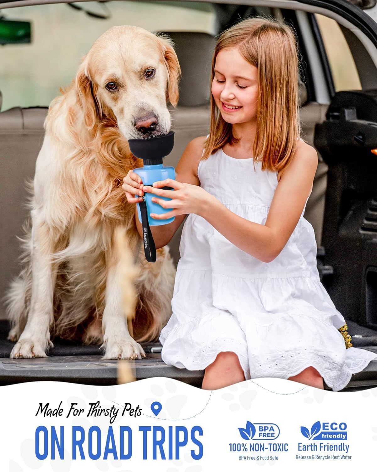 Portable Dog Water Bottle