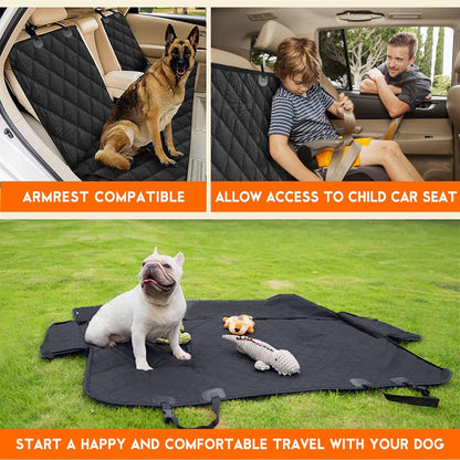 Waterproof Non-Slip Dog Back Seat Cover