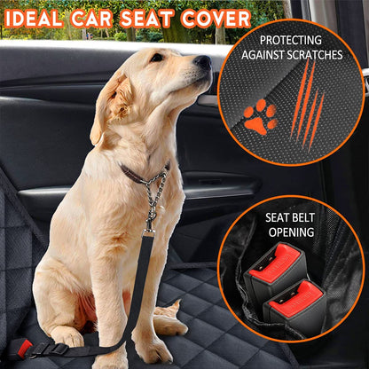 Waterproof Non-Slip Dog Back Seat Cover