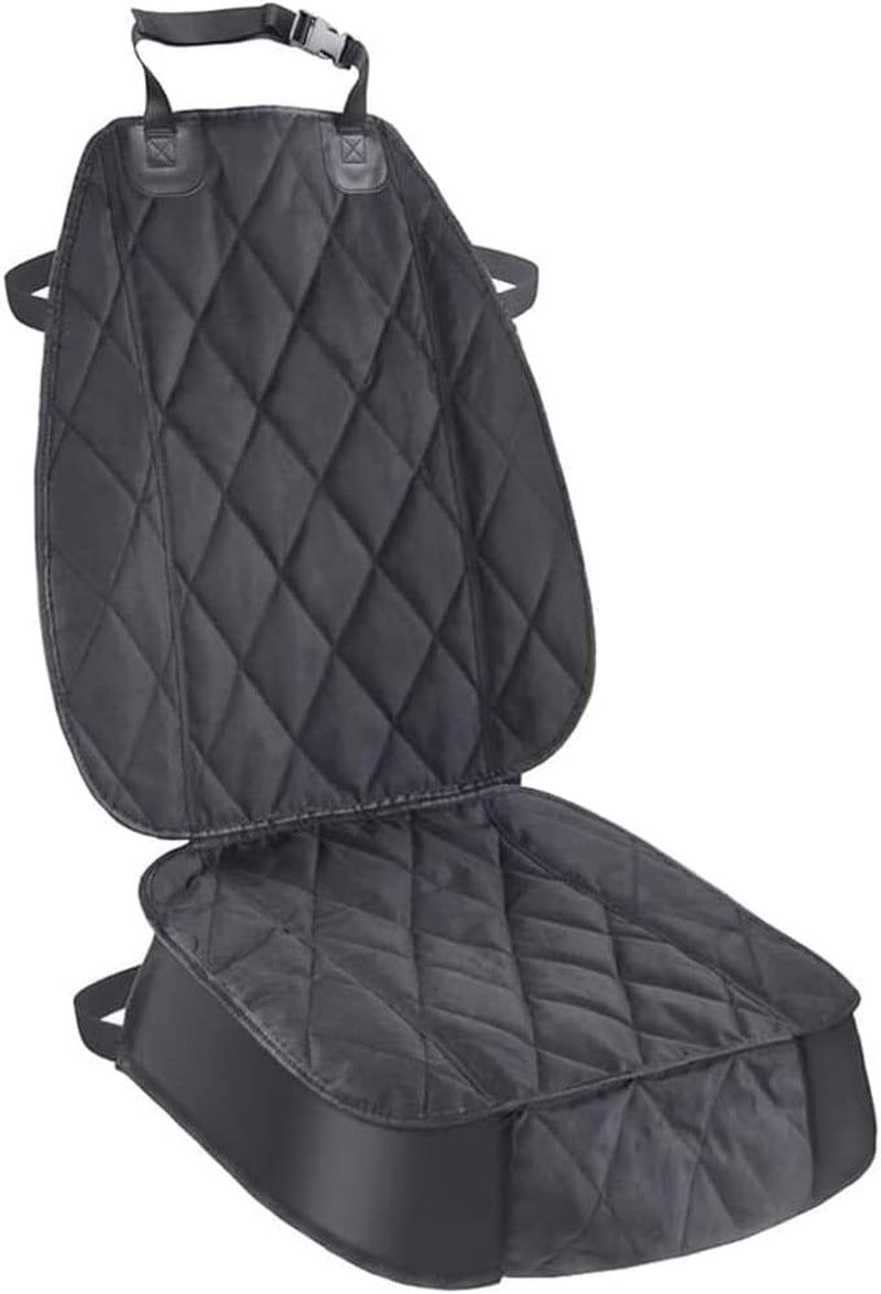 Dog Seat Cover Cars Trucks Suvs, Thick 600D Waterproof Pet Car Seat Cover Dog, Heavy Duty &amp; Wear-Resistant Durable Nonslip Backing with Side Flaps, Scratchproof Dog Front Seat Cover