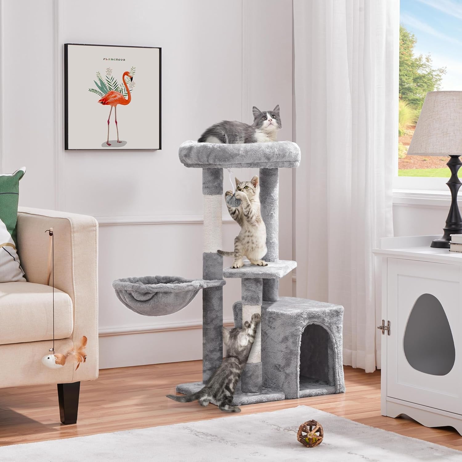 Cat Tower with Condo Platform